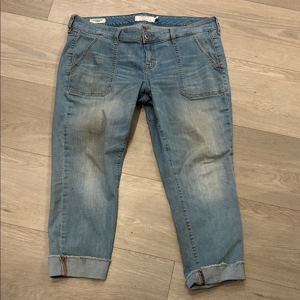 Torrid boyfriend crop jeans women’s plus 16